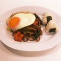 ❁Abake❁'s cooksnap of when they made こんな焼きそば定食あったら(^^).
