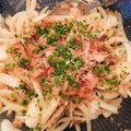 わにまみ's cooksnap of when they made 簡単！ 新玉ねぎの おかか ポン酢和え♪.