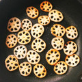 金魚のひらり's cooksnap of when they made 揚げずに簡単！蓮根チップス(蓮根素揚げ).