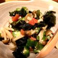 さらんだー's cooksnap of when they made オクラとしめじの梅ポン和え.