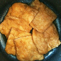 hiramadam's cooksnap of when they made 濃いめに煮付けた お稲荷さんのお揚げ☆.