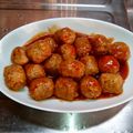 クックHZWV0G☆'s cooksnap of when they made お手軽簡単！肉団子の甘酢(ミートボール).