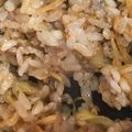 ma___111's cooksnap of when they made 焦がしごま油のキムチチャーハン.