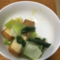 うみのたまご's cooksnap of when they made 厚揚げと青梗菜の塩炒め.