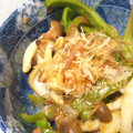 こむぎぱくぱく's cooksnap of when they made 簡単おいしい♪ピーマンとしめじの梅いため.