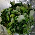 クックXZZ6G4☆'s cooksnap of when they made ♦白菜と春菊のお浸し.