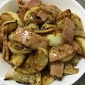 akobo's cooksnap of when they made カブとベーコンのサラダ.