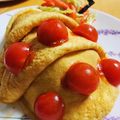 erinnda's cooksnap of when they made 王蟲ライス！！（オムライス）.