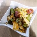こしこさん's cooksnap of when they made ウインナーとブロッコリーの茎中華炒め風.