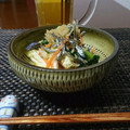 ダイナマイト漆黒's cooksnap of when they made 白菜とほうれん草のじゃこおろしあえ♪.