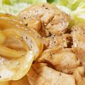 ヒソカ★ナニカ's cooksnap of when they made むね肉で簡単♪焼き鳥風炒め♪.