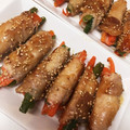 まん！'s cooksnap of when they made いんげんと人参の豚肉巻き☆.