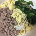 うさぎさん⭐️'s cooksnap of when they made 豚そぼろと炒り卵とほうれん草のそぼろ弁当.