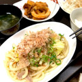 yoyoよーよー's cooksnap of when they made めんつゆ香る和風焼うどん☆.