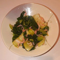 しみっちさん's cooksnap of when they made 超簡単★青梗菜とアミエビの和え物.