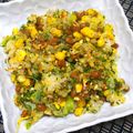 nosso's cooksnap of when they made コーンと納豆の青のりチャーハン.