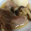 もぷぽむ's cooksnap of when they made スペアリブと大根の甘辛煮.