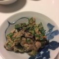 松浦果南1028's cooksnap of when they made ◎オクラの明太子和え.