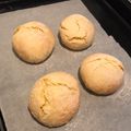 ☆緋樋☆'s cooksnap of when they made 思い立って30分★発酵なしサクッとパン☆.