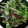 クックPXXPW1☆'s cooksnap of when they made 水菜とベーコンのサラダ.