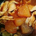 mimianko's cooksnap of when they made 焼肉のタレで味が決まる♧豚肉と大根の煮物.