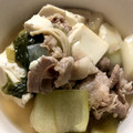 ゆせりた18's cooksnap of when they made 冷え症・風邪に！生姜スープのねぎ豚煮込み.