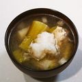 ☆クローバー134☆'s cooksnap of when they made 喉風邪に効く！生姜と大根の鶏団子スープ.