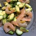 あんじまる's cooksnap of when they made 簡単☆海老とアボカドのナンプラーサラダ.
