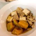 akipopc's cooksnap of when they made かぼちゃと厚揚げの煮物.
