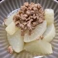 ゆ88's cooksnap of when they made 大根と鶏ひき肉のトロトロ煮.