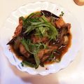 すずなつきぃんいち's cooksnap of when they made 大葉たっぷり！豚バラとナスの旨辛炒め.