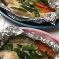 h8roco's cooksnap of when they made 簡単☆鱈ときのこのホイル焼き.