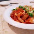 fu♪♪'s cooksnap of when they made Ψ イカキムチ ψ　.
