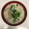 クックHE6XNE☆'s cooksnap of when they made さば缶の具沢山みそ汁.