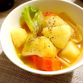 さくらパンダ♡'s cooksnap of when they made 簡単！コンソメと白だしで作るポトフ.