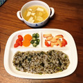 ちゃぴ♥'s cooksnap of when they made 離乳食中期〜後期☆ほうれん草の海苔和え.