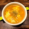 獅子桃's cooksnap of when they made 玉ねぎとトマトのコンソメ卵スープ.