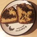 みしゃこ☆'s cooksnap of when they made HMで簡単マーブルパウンドケーキ.