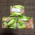 kechapy's cooksnap of when they made 冷凍可！アスパラとベーコンの炒めもの.