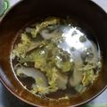 クックBNQ5PD☆'s cooksnap of when they made 365スープ ③ 鶏皮出汁かきたま汁.