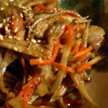 るるる055's cooksnap of when they made 牛肉の旨みがgoodなぴらごぼう.