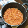 ゆはなふママ's cooksnap of when they made 朝採り新鮮トマトの自家製水煮.