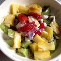 Spain's cooksnap of when they made 【簡単♪】フルーツカクテル＊ヨーグルト♡.