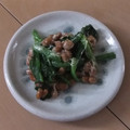 きらり流れ星's cooksnap of when they made ほうれん草と納豆のマヨネーズあえ.
