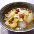 runa10's cooksnap of when they made 白菜となめこ・うす揚げのとろぉ～ん煮♪.