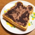 ぽめchan's cooksnap of when they made 簡単！おいしい！ココアトースト❤.