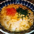 アスカチャチャ's cooksnap of when they made 明太生姜玉子あんかけうどん.