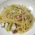 クック81NK9U☆'s cooksnap of when they made タコとアスパラペペロンチーノ♪.