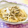 クココ♪♪'s cooksnap of when they made 簡単キノコとツナの和風クリームパスタ♪.