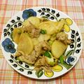 クレイプメートル's cooksnap of when they made かぶと豚肉の簡単ガーリックマーガリン炒め.